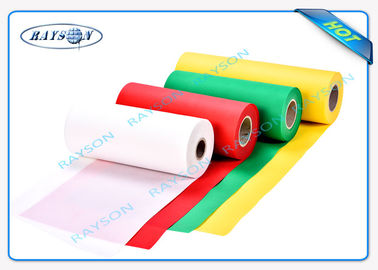 Panton verde combinou a tela de tecelagem não dos PP Spunbond, empacotamento não tecido de matéria têxtil de PPSB